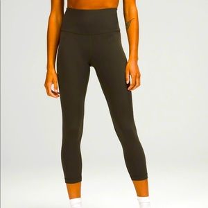 Lululemon Wunder Under HR Tight 23in. Size 14. Black